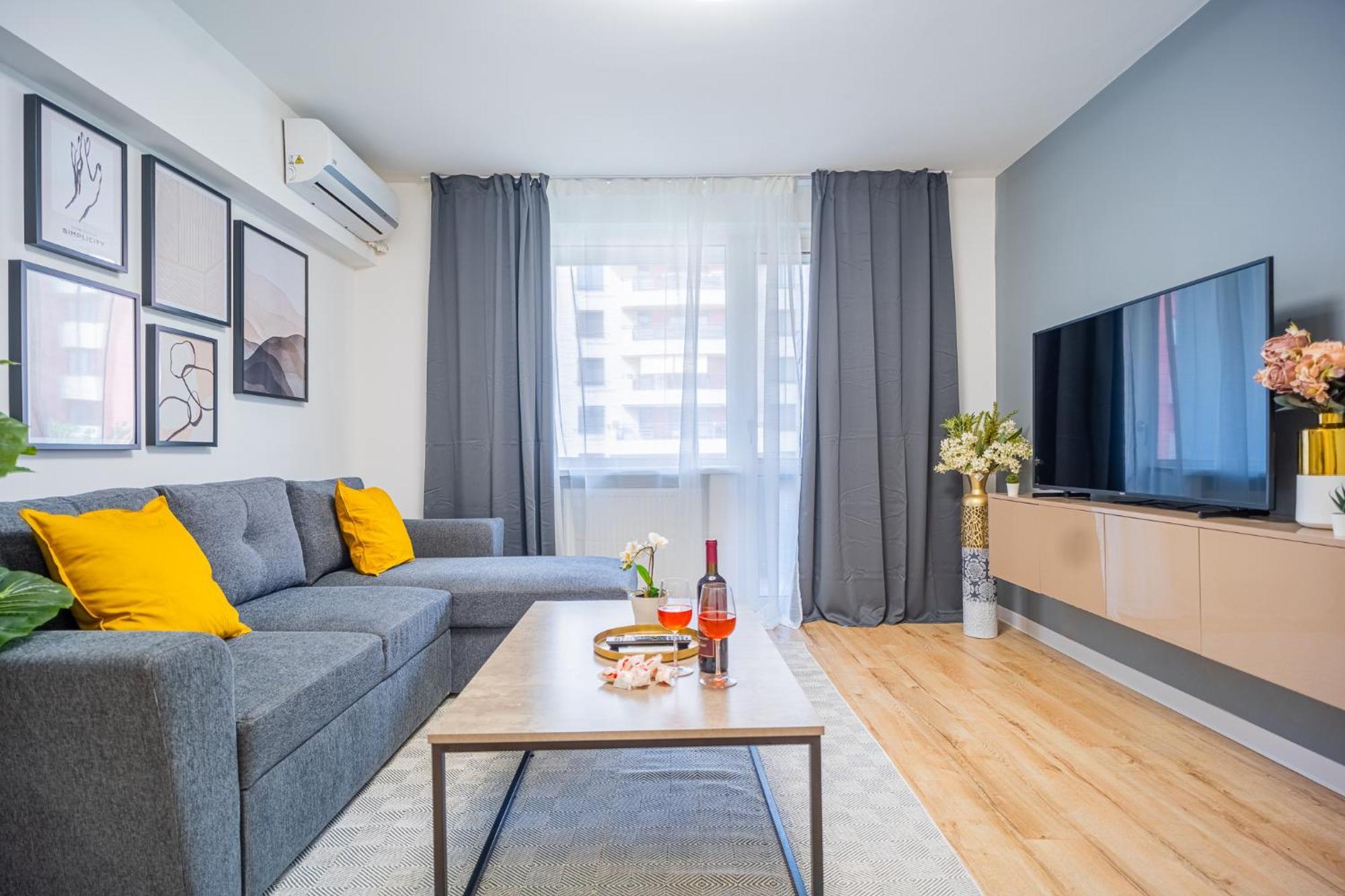 Spacious Newly Renovated 2Br Apartments With Balcony Βουκουρέστι Εξωτερικό φωτογραφία